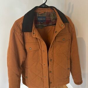 Pendleton men’s M quilted canvas barn coat